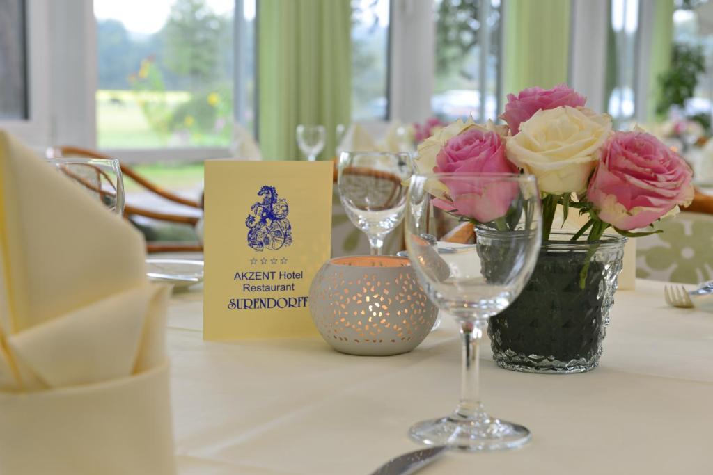 Restaurace v ubytování Akzent Hotel Haus Surendorff