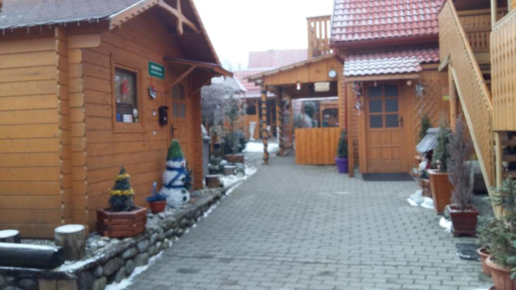 Budova, v ktorej sa horská chata nachádza