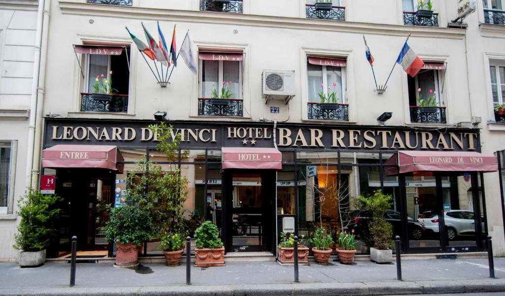 Hotel Leonard De Vinci 75011 - Resim 19