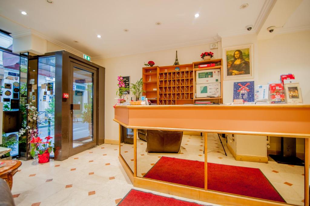 Hotel Leonard De Vinci 75011 - Resim 21