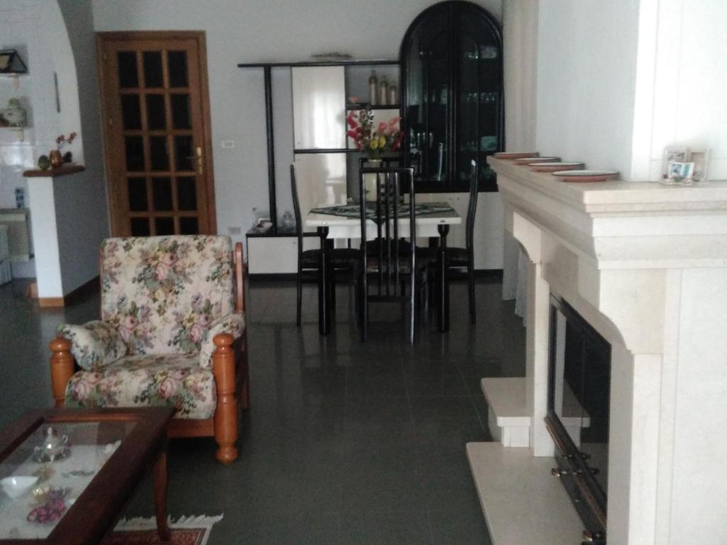 Posezení v ubytování B&B Tufaro Alberico