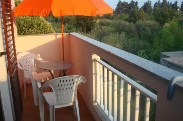 Balkon lub taras w obiekcie Apartments Andrej