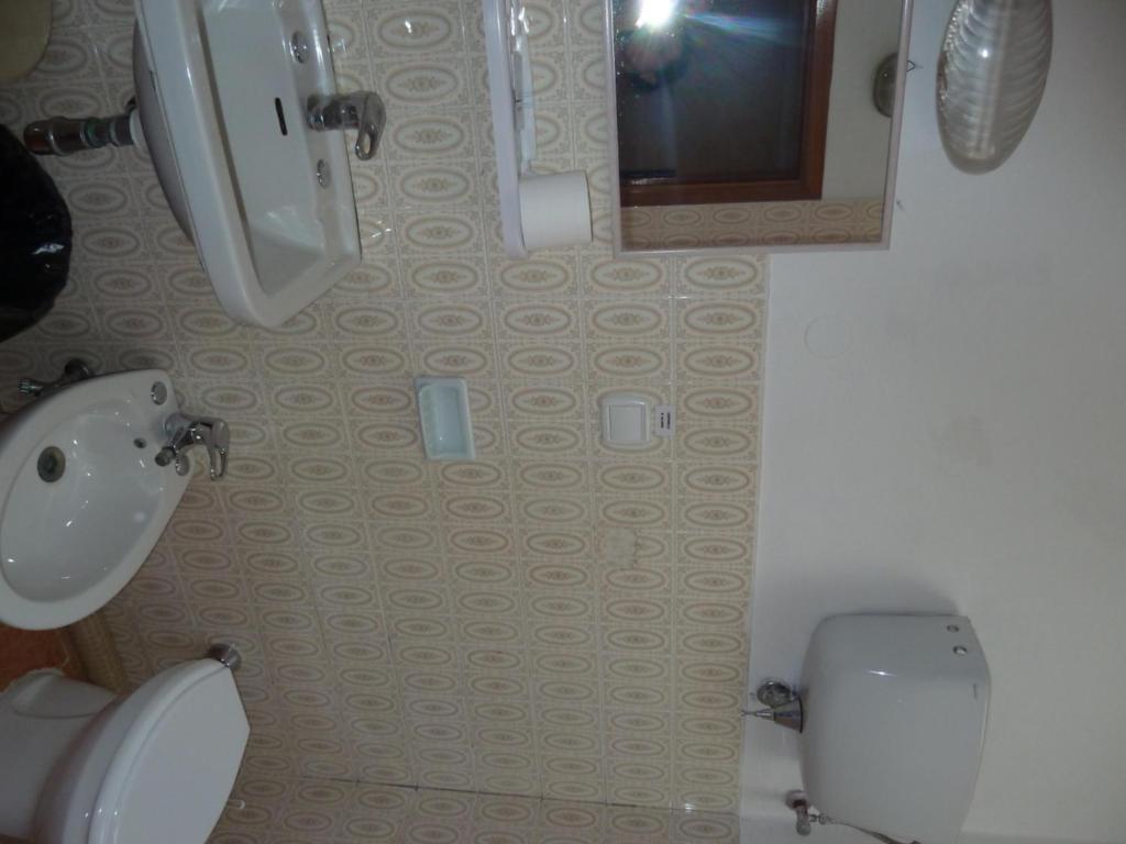 Koupelna v ubytování Hotel Bolognese