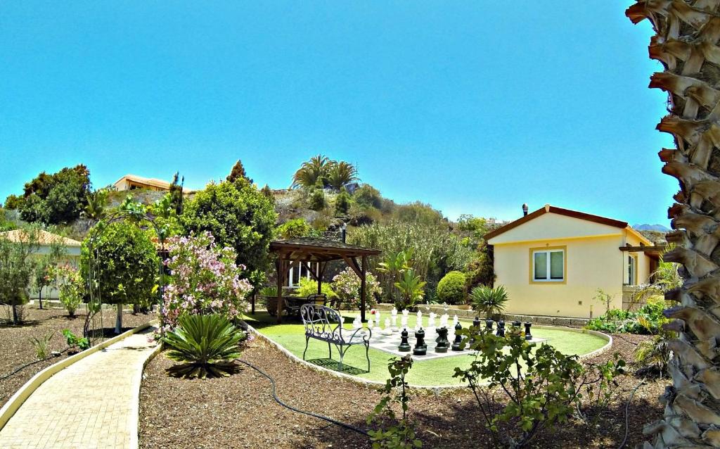 Zahrada ubytování Suite Mariposa Finca Montimar