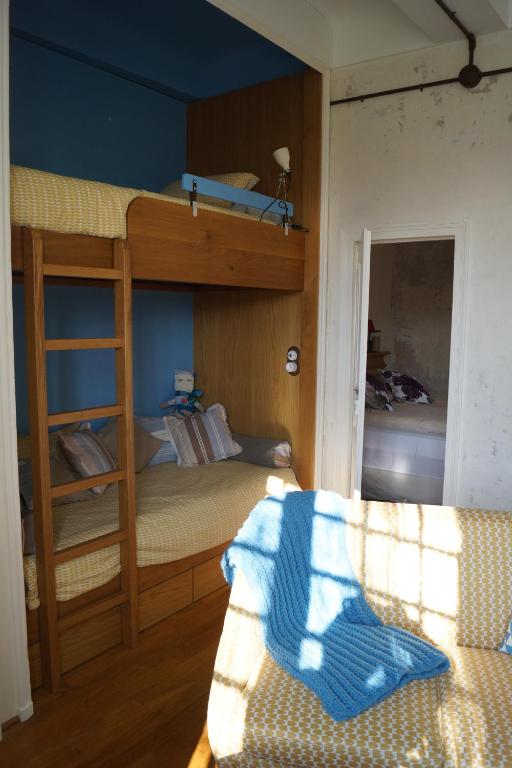 Postel nebo postele na pokoji v ubytování Domaine de Saint Loth'
