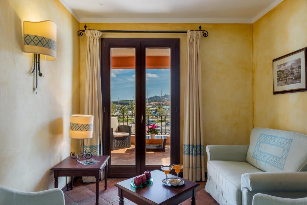 Posezení v ubytování La Vecchia Fonte Boutique Hotel