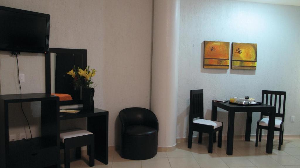 Posezení v ubytování Hotel RS Suites
