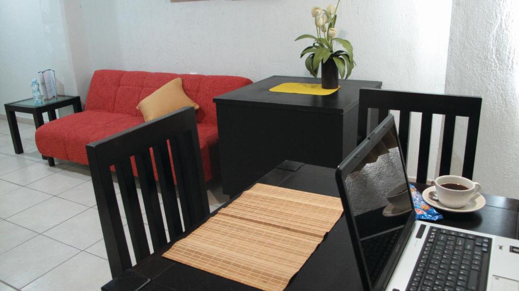 Posezení v ubytování Hotel RS Suites