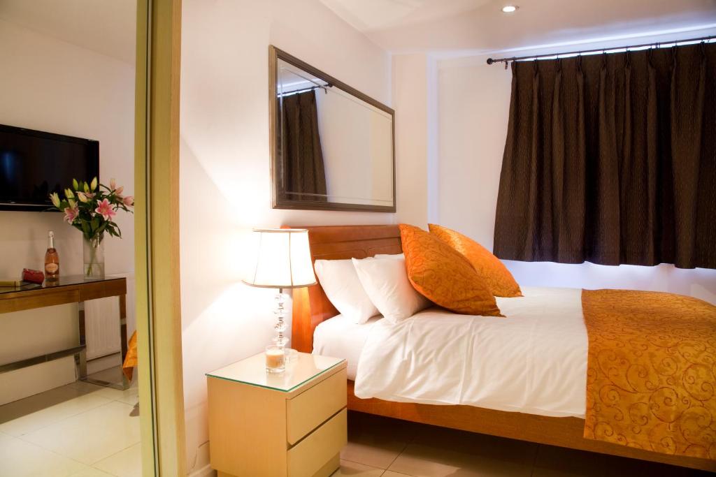 Postel nebo postele na pokoji v ubytování City Inn Russell Square
