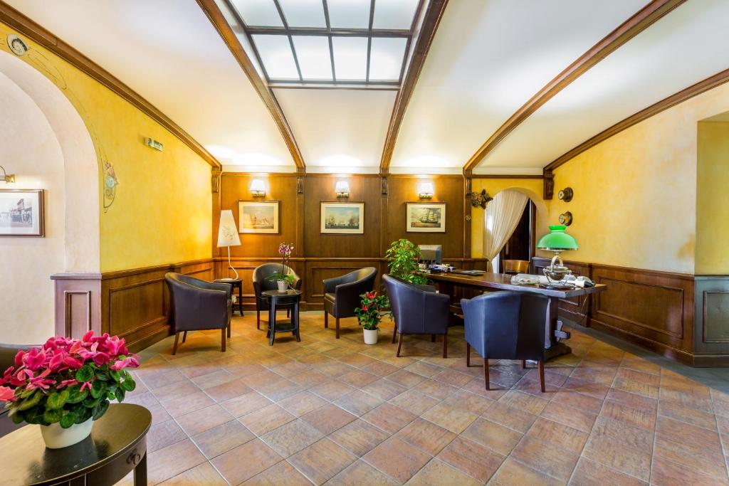 Posezení v ubytování La Vecchia Fonte Boutique Hotel