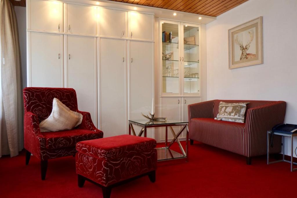 Posezení v ubytování Ferienresort am Mattenweg