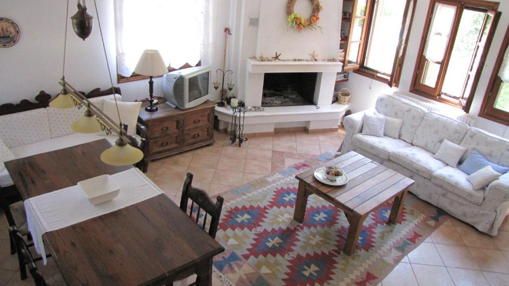 Część wypoczynkowa w obiekcie EL Villa Pelion