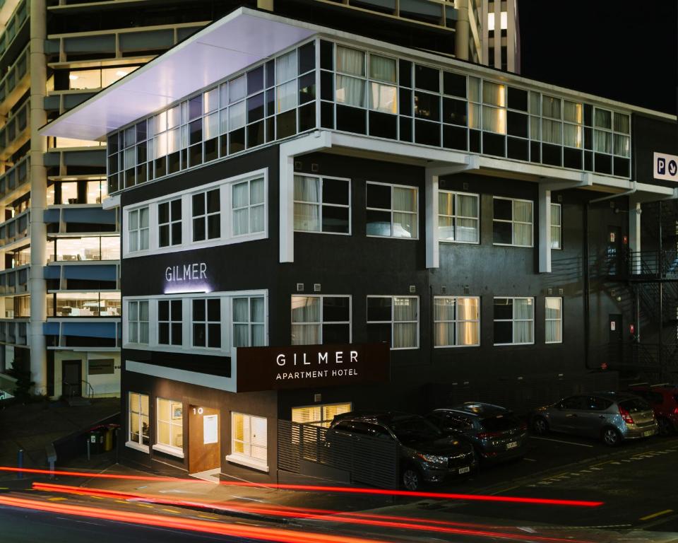 Budova, kde se aparthotel nachází
