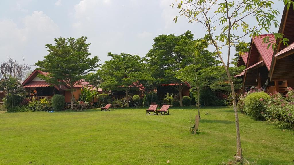 Zahrada ubytování Phu View Guesthouse