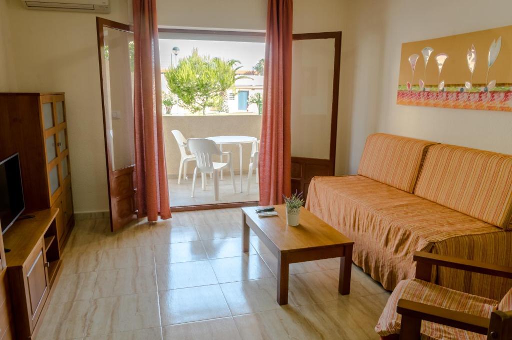 Posezení v ubytování Apartamentos Tesy