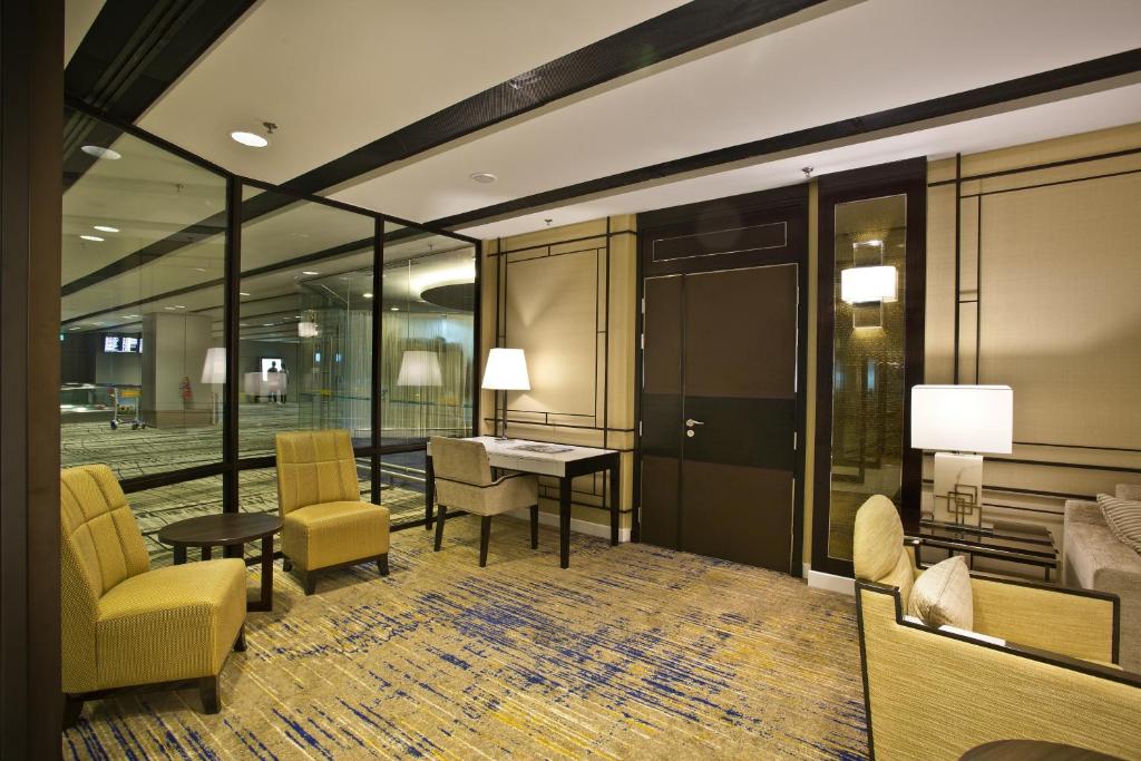 Posezení v ubytování Ambassador Transit Hotel - Terminal 3