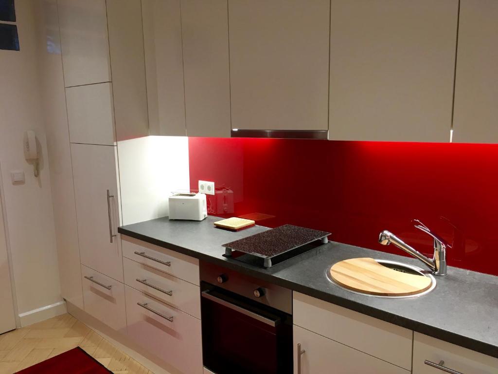 Kuchyňa alebo kuchynka v ubytovaní Apartment Philadelphia Vienna