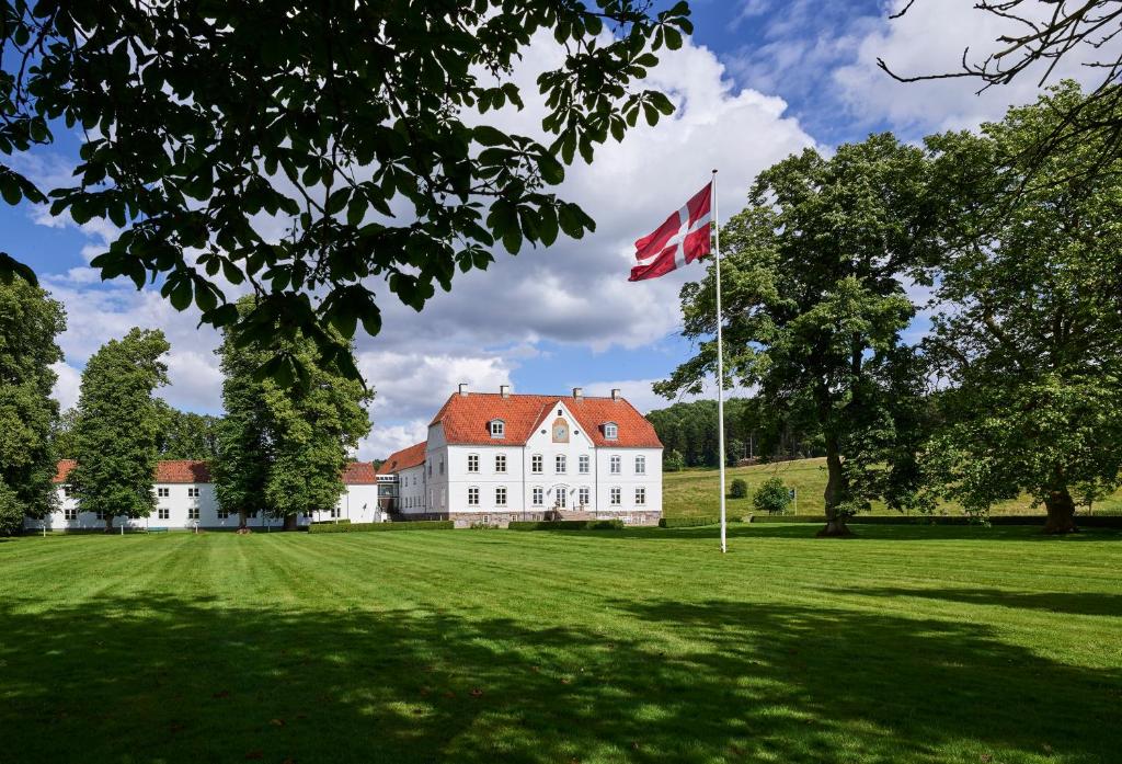 Zahrada ubytování Haraldskær Sinatur Hotel & Konference