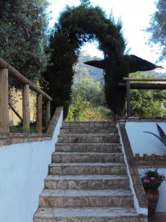Vonkajšia záhrada v ubytovaní Finca los Prados