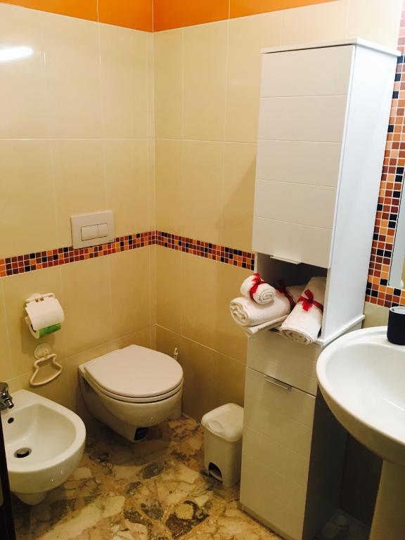 Koupelna v ubytování B&B Lo Scrigno