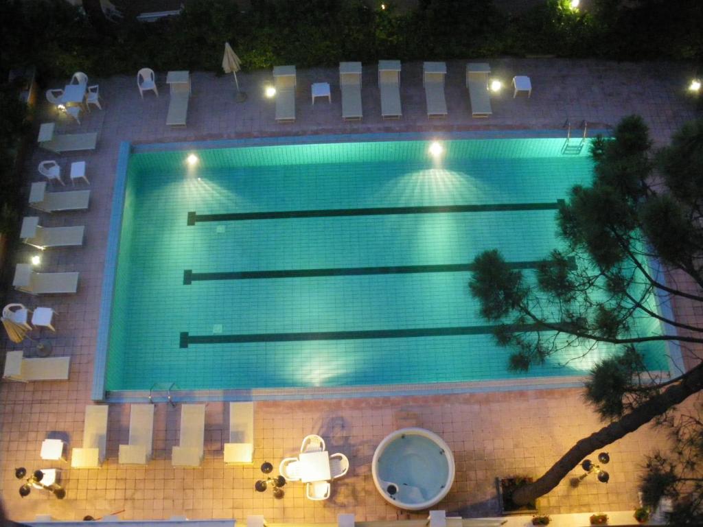 Bazén v ubytování Hotel Ascot nebo v jeho okolí