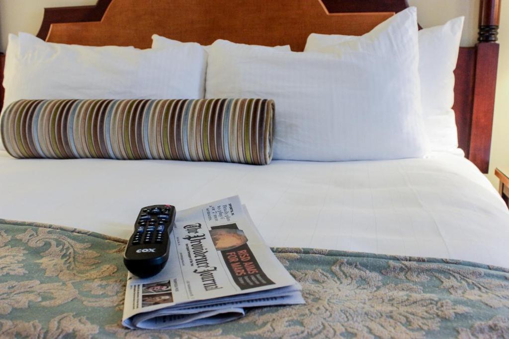 Postel nebo postele na pokoji v ubytování Hotel Providence