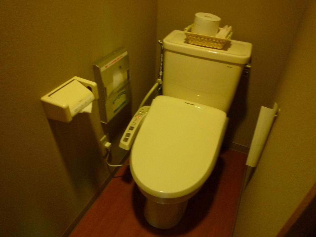 Koupelna v ubytování Yudanaka Tawaraya Ryokan