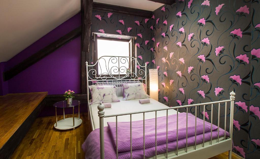 Postel nebo postele na pokoji v ubytování Hostel Centar