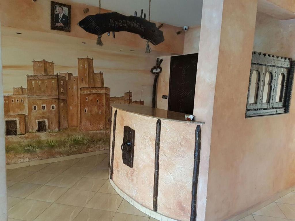 TV a/nebo společenská místnost v ubytování Residence Tafat