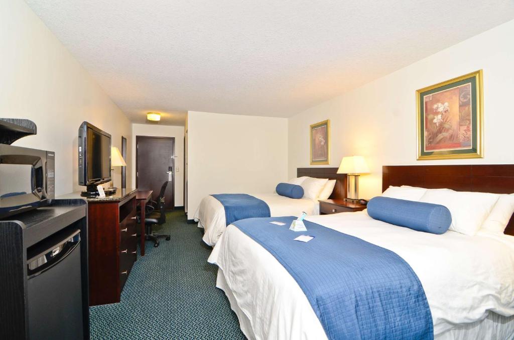 Best Western Plus Gas City - Chambre Queen Avec Deux Lits Queen