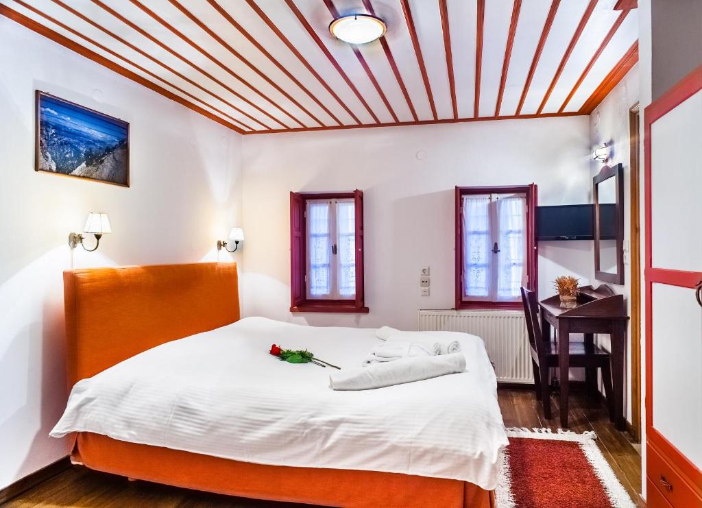 Postel nebo postele na pokoji v ubytování Dias Guesthouse