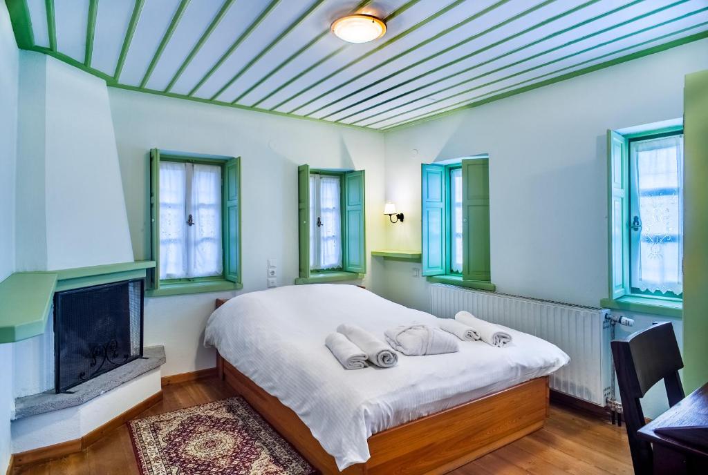 Postel nebo postele na pokoji v ubytování Dias Guesthouse