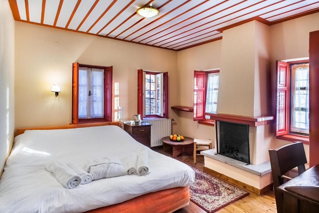 Postel nebo postele na pokoji v ubytování Dias Guesthouse