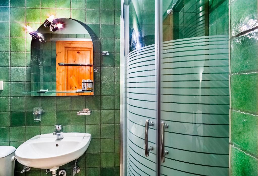 Koupelna v ubytování Dias Guesthouse