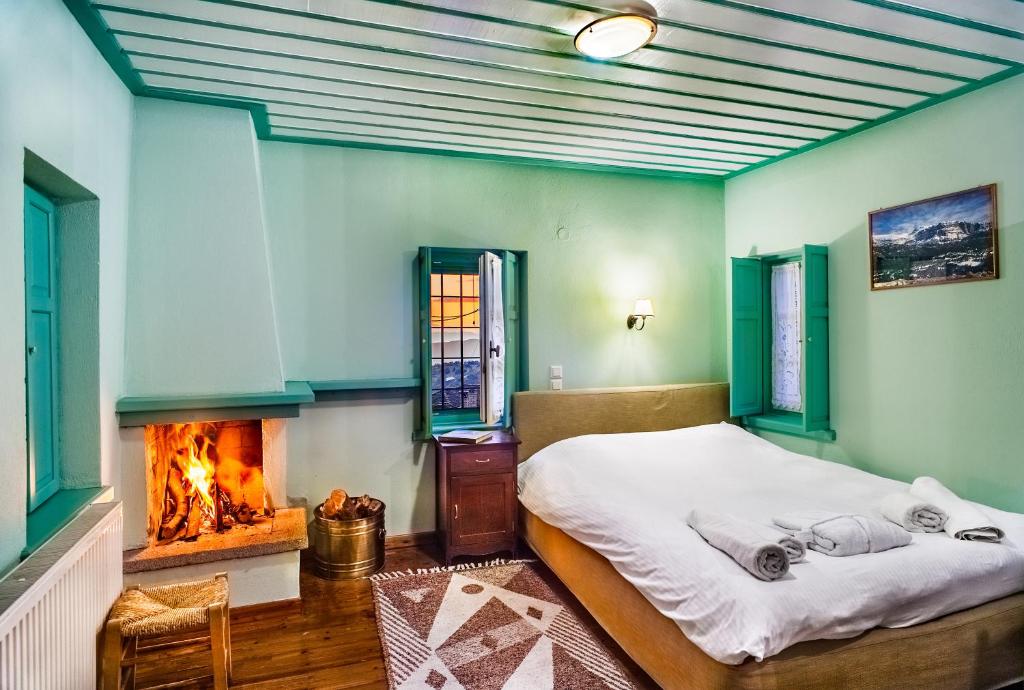 Postel nebo postele na pokoji v ubytování Dias Guesthouse