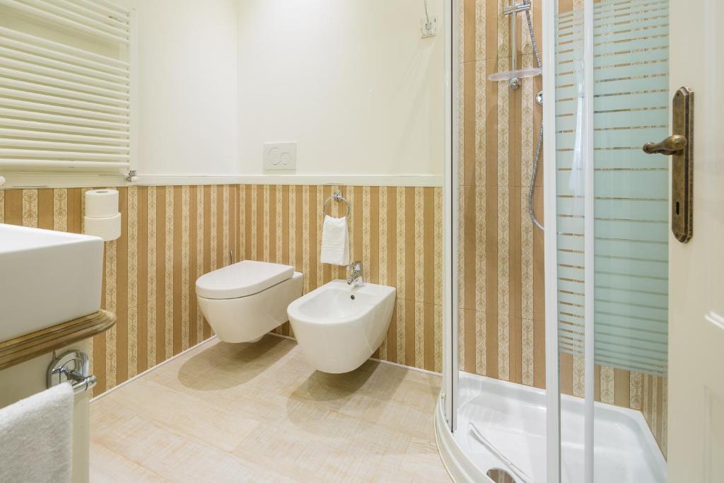 Koupelna v ubytování Vecchia Verona Rooms & Apartments
