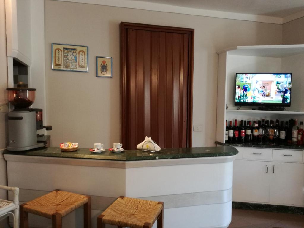 Nápoje v ubytování Hotel La Passeggiata