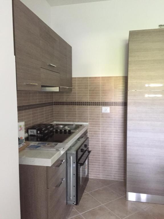 Kuchyňa alebo kuchynka v ubytovaní Salieri Apartment