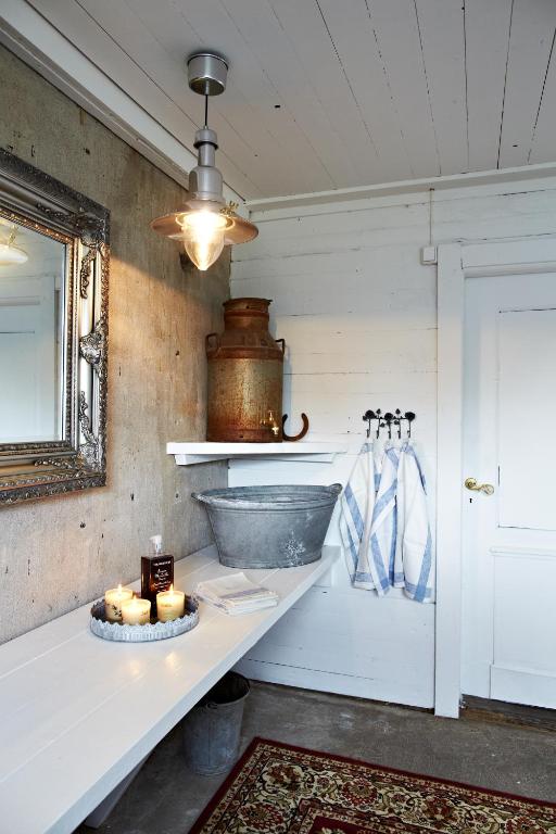Koupelna v ubytování Hem till Gården boutique hotel