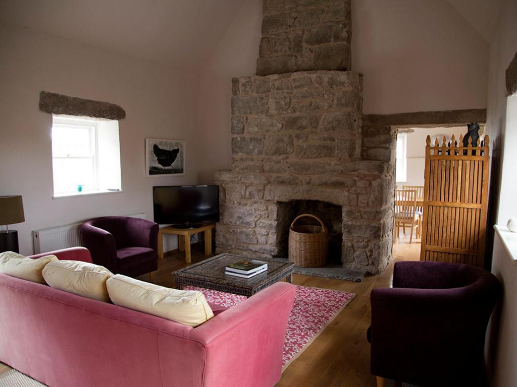 Posezení v ubytování Kilgraney House
