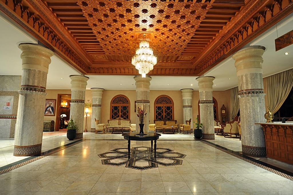 Posezení v ubytování Zalagh Parc Palace
