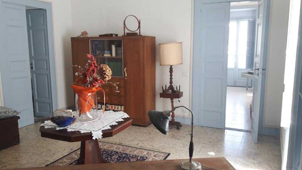 Knihovna v bed and breakfast