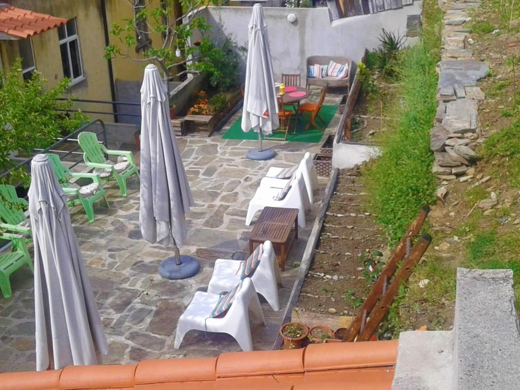 Zahrada ubytování Casas Botelho Elias