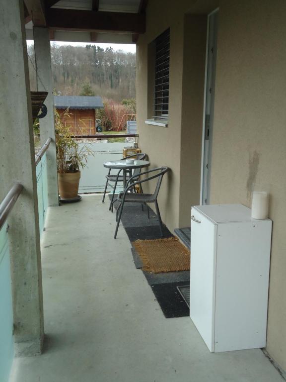 Balcone o terrazza di Studios Faoug