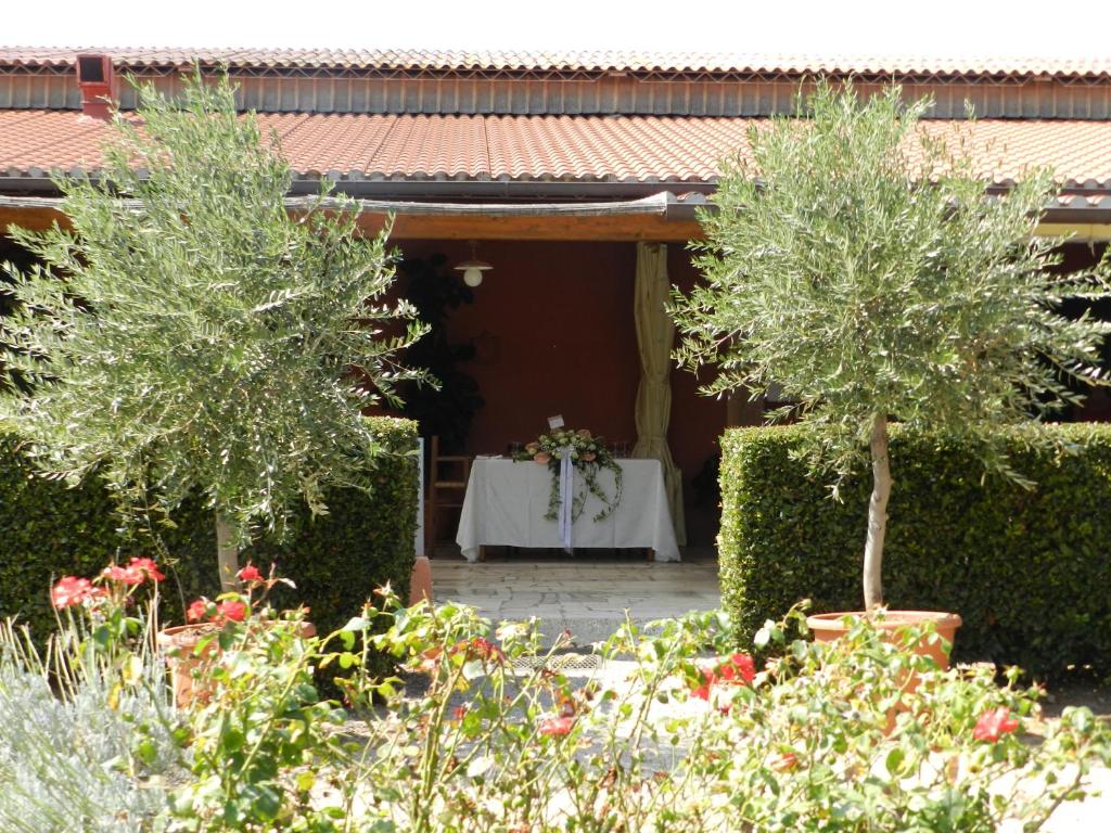 Zahrada ubytování Agriturismo Fusini