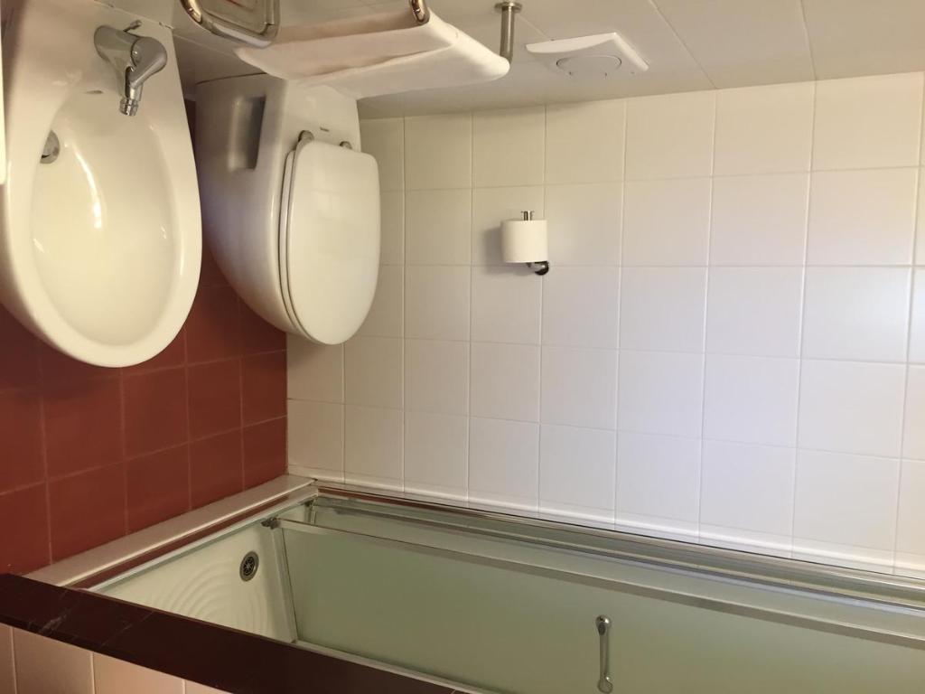 Łazienka w obiekcie Hotel Fiorella