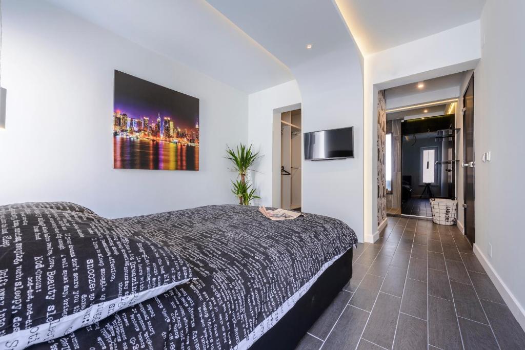 Posteľ alebo postele v izbe v ubytovaní Apartment LaVilla