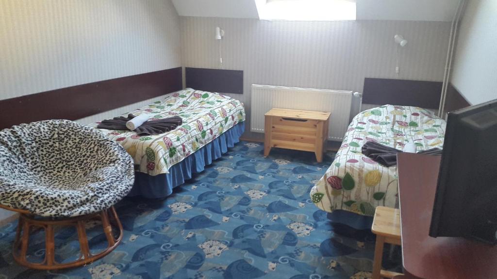 Postel nebo postele na pokoji v ubytování Terve Hostel