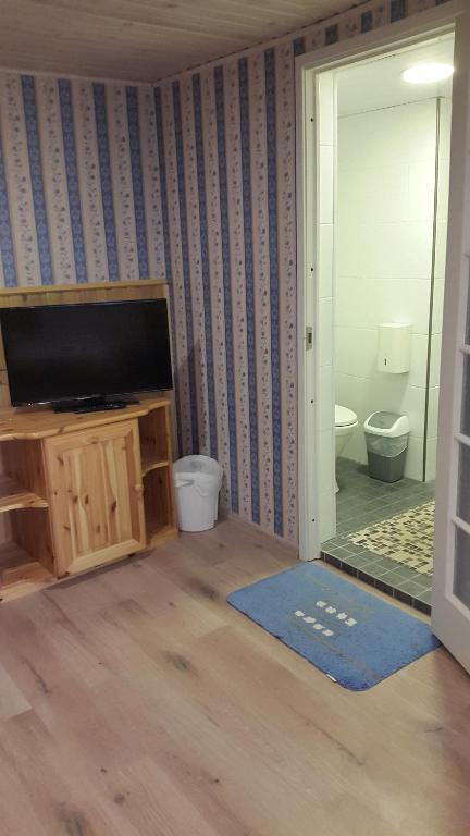 Koupelna v ubytování Terve Hostel