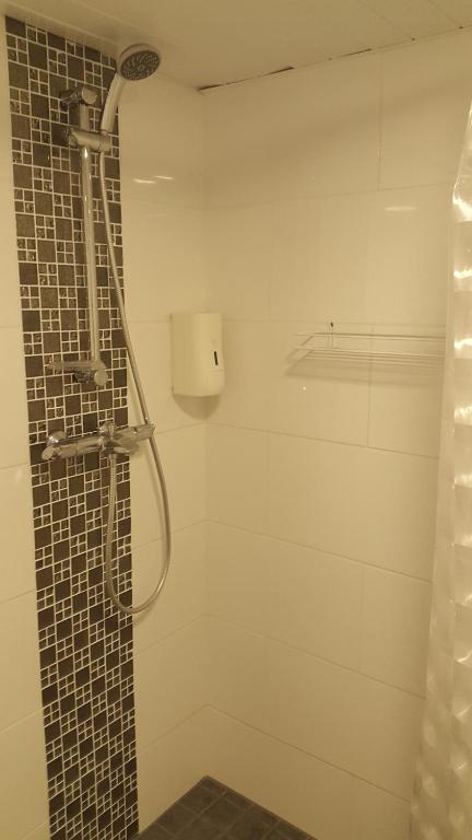 Koupelna v ubytování Terve Hostel